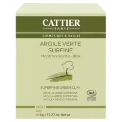 Cattier Argile Verte Surfine 1 Kg