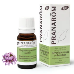 Pranarôm Huile Essentielle Géranium Rosat cv bourbon Bio - 10 ML