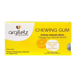 Argiletz Chewing Gums Minéral Citron - 12