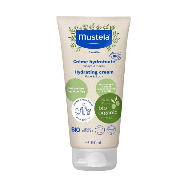 Mustela Crème Hydratante Visage & Corps - 150 ML