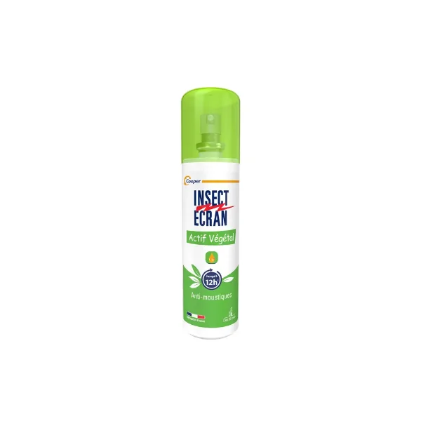 Insect Ecran Anti-Moustiques Actif Vegetal Repulsif Peau 100ml