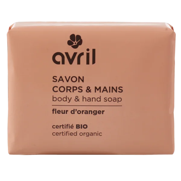 Avril Savon Corps & Mains Parfum Fleur d'Oranger - 100 GR