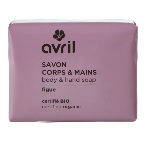 Avril savon corps & mains parfum figue 100 gr