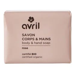 Avril savon corps & mains parfum rose 100 gr