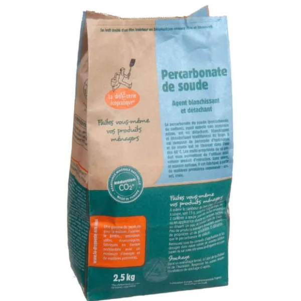 La Droguerie Ecologique Percarbonate de soude 2,5KG