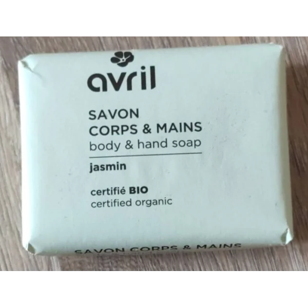 Avril savon corps & mains parfum Jasmin 100 gr