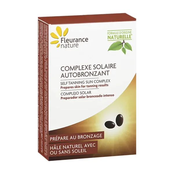 Fleurance Nature Complexe Solaire Autobronzant 30 gélules