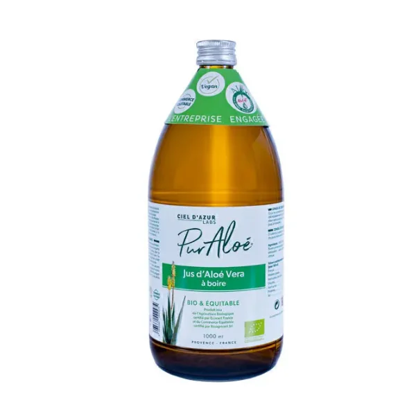 Ciel d'Azur jus d'Aloe Vera à Boire 1L