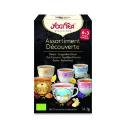 Yogi Tea Assortiment découverte - 6x3 sachets