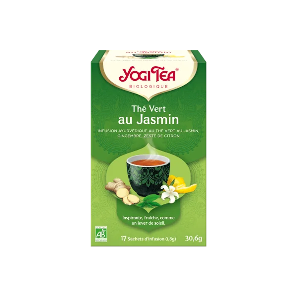 Yogi Tea Thé Vert au Jasmin - 17 Sachets