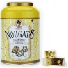 Tasty NOUGATS, assortiments, boite métal, cadeau 170gr