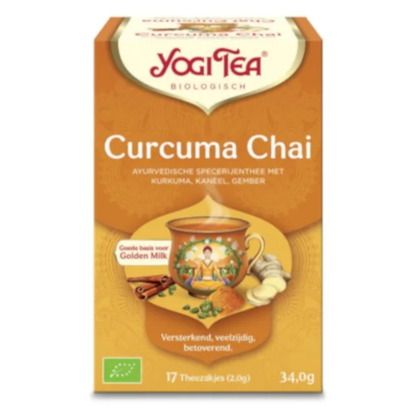 Yogi Tea Chaï Curcuma Bio - 17 sachets