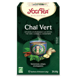 Yogi Tea Chaï Vert Bio - 17 sachets