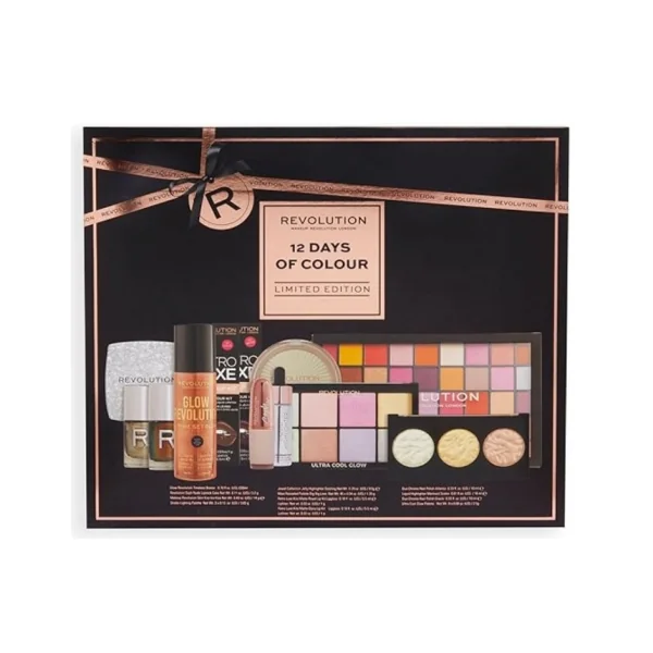 Revolution Beauty Calendrier de l’Avent 12 days of Colour PRO