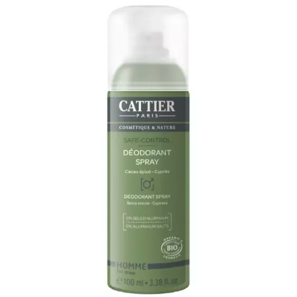 Cattier Déodorant Spray Homme - 100 ML