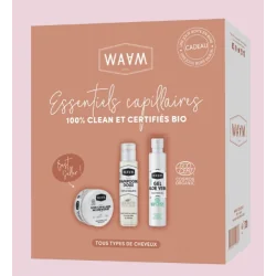 WAAM Coffret Essentiels Capillaires 100% clean...