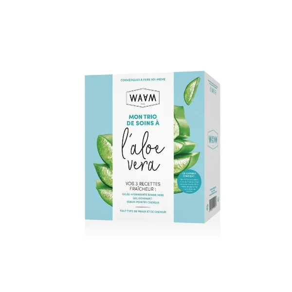 WAAM – Coffret mon trio de soins à l'Aloe Vera