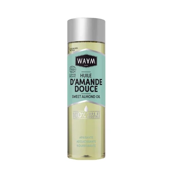 WAAM Huile Végétale Amande douce 75ml