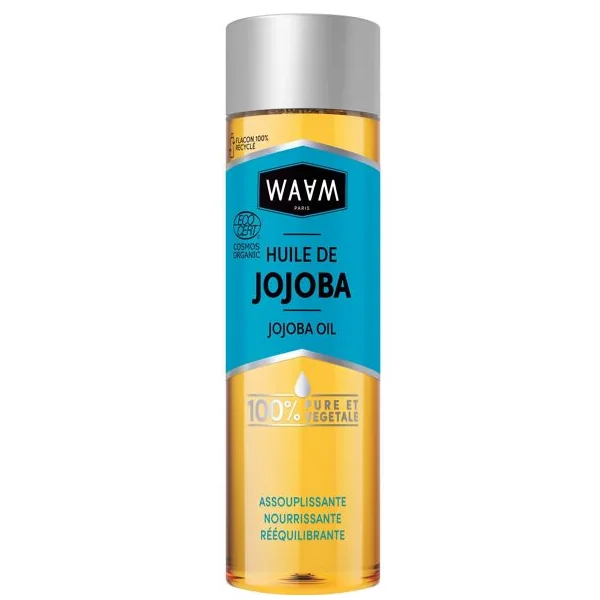 WAAM Huile végétale de Jojoba BIO 75ml