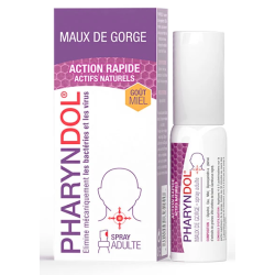 Pharyndol Spray buccal maux de gorge adulte