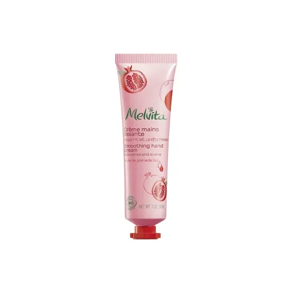 Melvita Crème Mains Lissante Bio à la Grenade - 30 ML