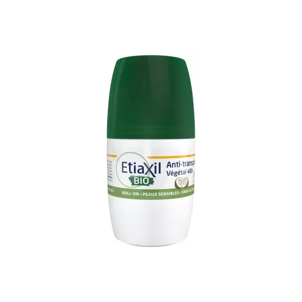 Etiaxil Déodorant Anti-Transpirant Végétal 48H Roll-On Bio - 50ML