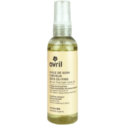 Avril Huile de Soin Cheveux Secs ou Fins Bio - 100 ML