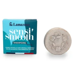 Lamazuna Shampoing solide Sensi'Smooth cuir chevelu sensible 85GR