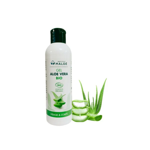 Institut Maloé Gel Aloe Vera Bio Visage et Corps - 200 ML