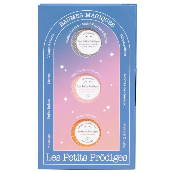 Les petits prodiges Coffret Noël Trio de Baumes Magiques