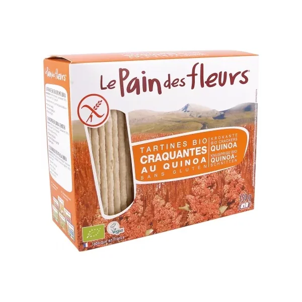 Le Pain des Fleurs Tartines Craquantes Quinoa - 150 GR