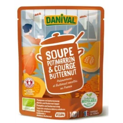 Danival Soupe aux Potimarron & Courge - 500 ML