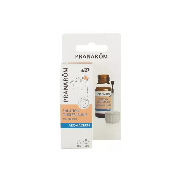 Pranarôm Aromaderm Solution Ongles Jaunis Bio - 10 ML