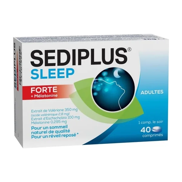 Sediplus Sleep Forte - 40 Comprimés