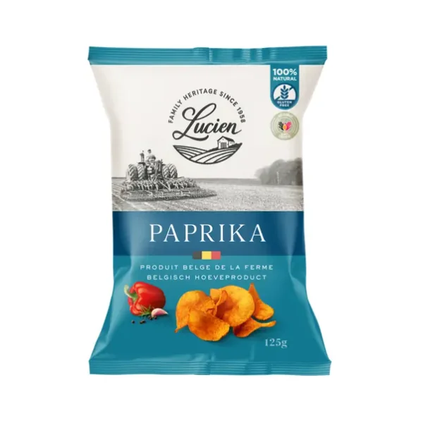 Les Chips de Lucien saveur PAPRIKA