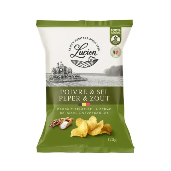 Les Chips de Lucien saveur POIVRE&SEL