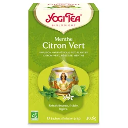 Yogi Tea Menthe Citron Vert - 17 sachets