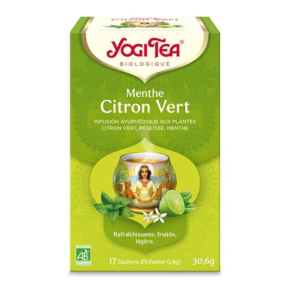 Yogi Tea Menthe Citron Vert - 17 sachets