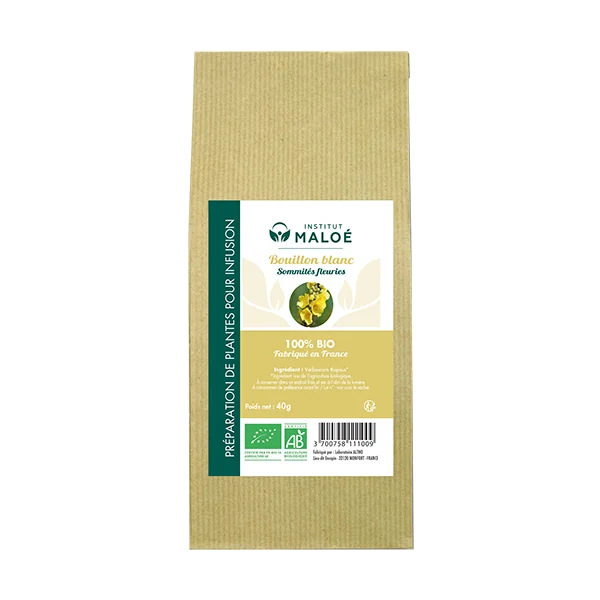 Institut Maloé Plantes Sèches Bouillon Blanc Bio - 40 GR