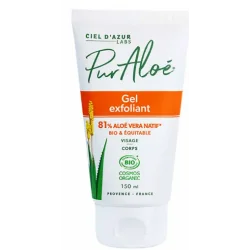 Pur Aloé Gel Exfoliant à l'Aloe Vera 81% Bio -...