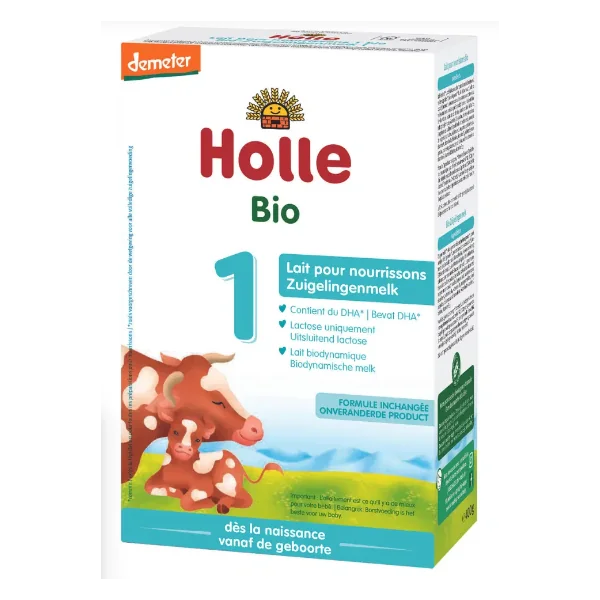 Holle Lait 1 Bio pour Nourrissons - 400 GR