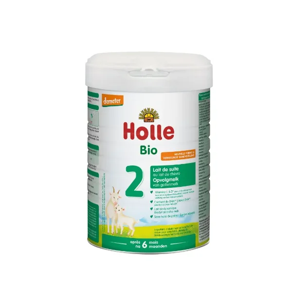 Holle Lait Infantile de Chèvre 2ème Âge (à partir de 6 mois) Bio 800gr