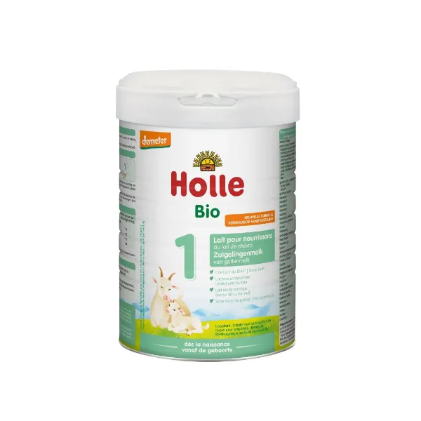 Holle Lait Infantile de Chèvre 1ème Âge (jusqu'à 6 mois) Bio 800gr