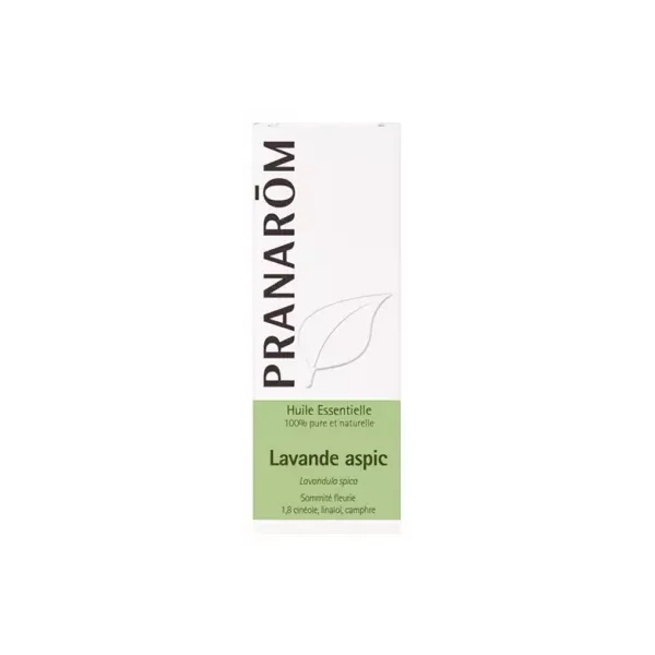 Pranarôm Huile Essentielle Lavande Aspic (Lavandula latifolia) - 10 ML