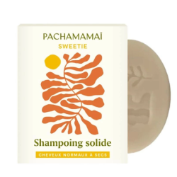 Pachamamaï shampoing solide sweetie poudre de riz