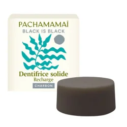 Pachamamai Dentifrice solide black is black