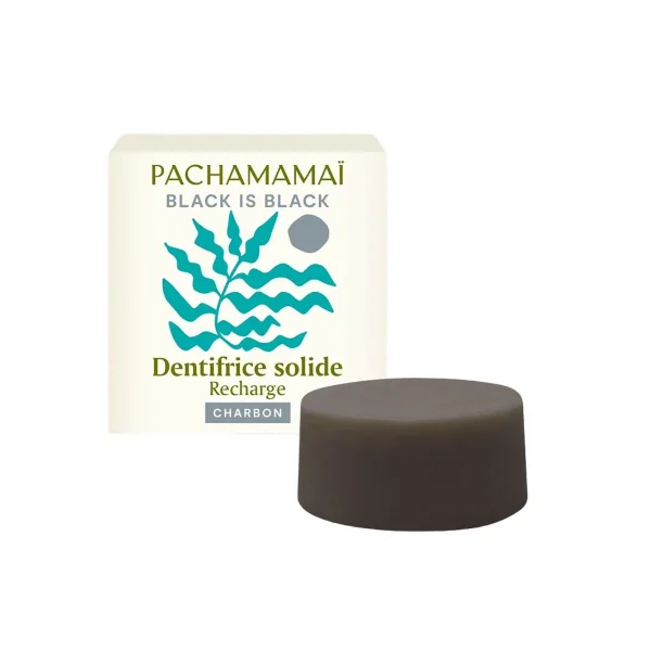 Pachamamai Dentifrice solide black is black