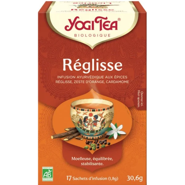 Yogi Tea Réglisse Bio - 17 Sachets