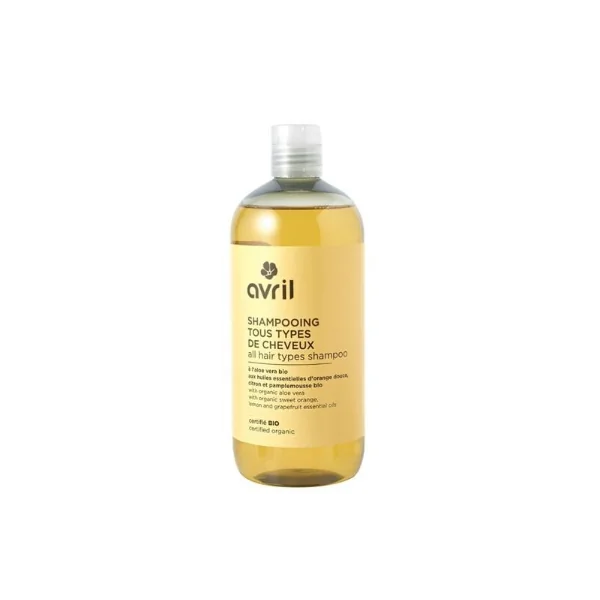 Avril Shampoing Tous Types de Cheveux - 500 ML