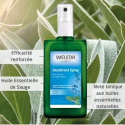 Weleda Déodorant Spray à la Sauge - 100 ML